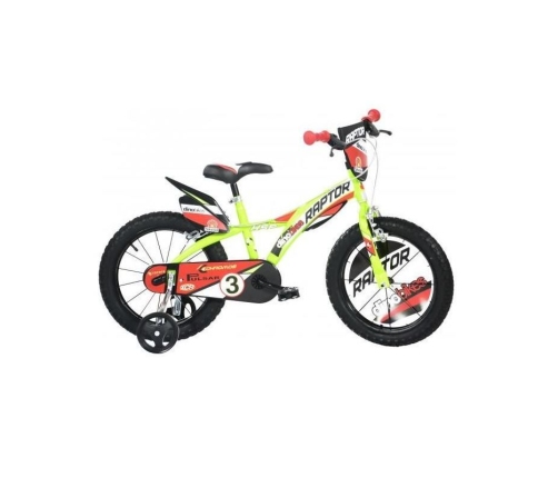 Bērnu velosipēds divritenis Dino bikes Raptor Green 12 612L-RP