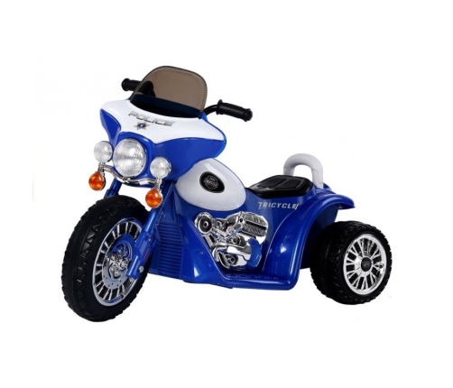 Bērnu elektro motocikls TLC Baby Moto Police Blue