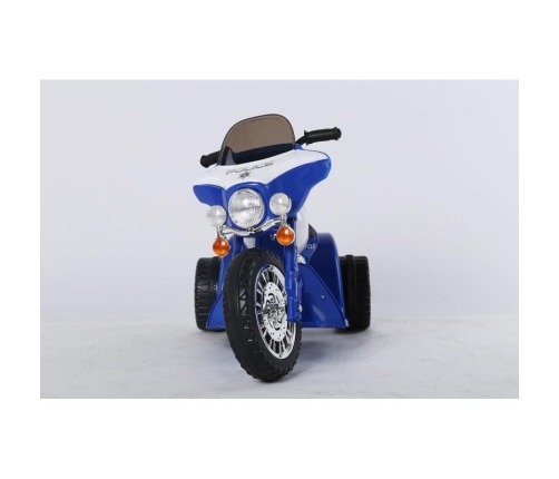 Bērnu elektro motocikls TLC Baby Moto Police Blue