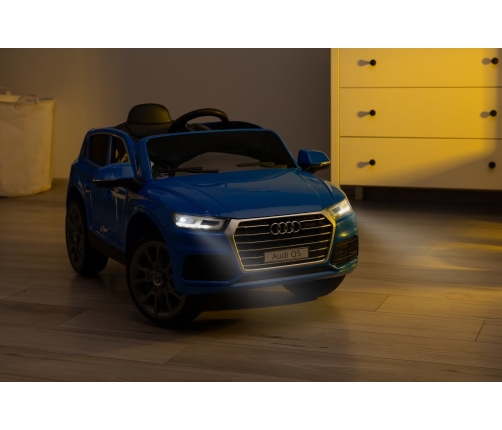 Bērnu Elektroauto ar pulti Audi Q5 Blue