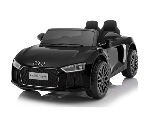 Bērnu Elektroauto ar pulti AUDI R8 Spyder black