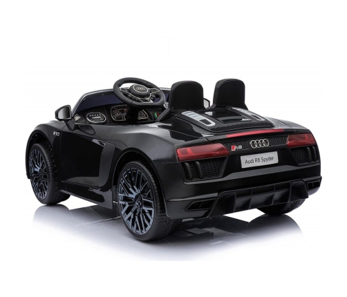 Электромобиль для детей c пультом AUDI R8 Spyder black