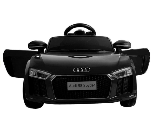 Bērnu Elektroauto ar pulti AUDI R8 Spyder black