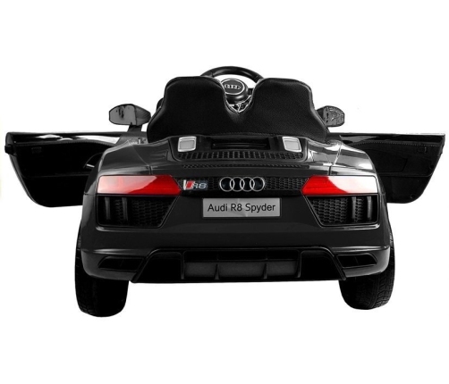 Bērnu Elektroauto ar pulti AUDI R8 Spyder black