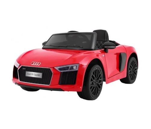 Электромобиль для детей c пультом AUDI R8 Spyder Red