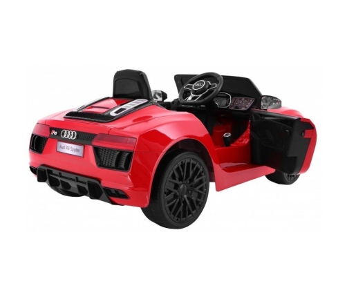 Электромобиль для детей c пультом AUDI R8 Spyder Red