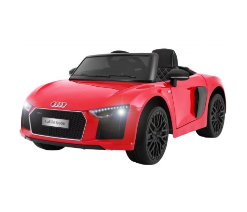 Электромобиль для детей c пультом AUDI R8 Spyder Red