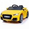 Электромобиль для детей c пультом AUDI TT RS 12V Yellow