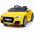 Bērnu Elektroauto ar pulti AUDI TT RS 12V Yellow