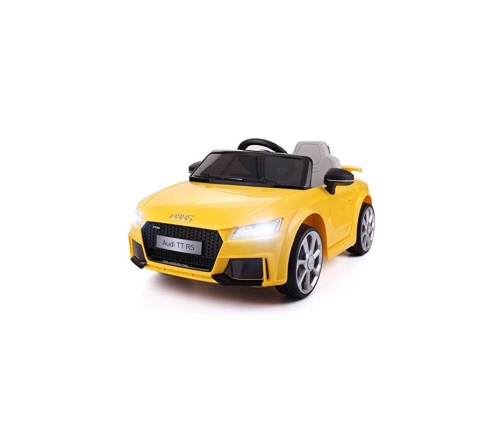 Bērnu Elektroauto ar pulti AUDI TT RS 12V Yellow