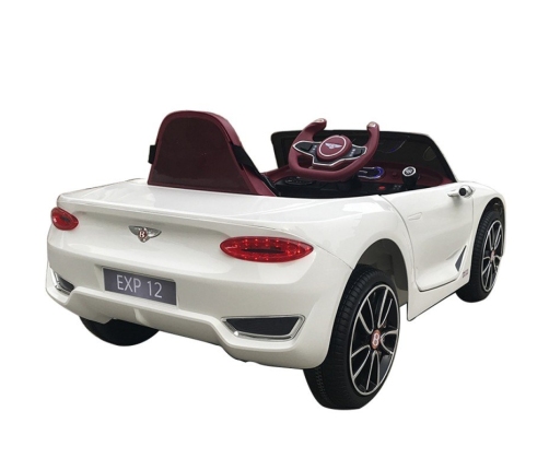 Bērnu Elektroauto ar pulti Bentley EXP12 white WDJE1166