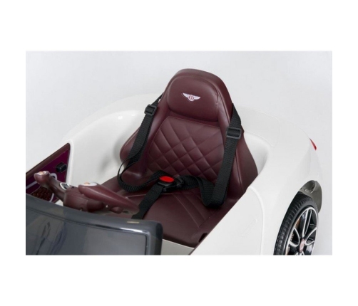 Bērnu Elektroauto ar pulti Bentley EXP12 white WDJE1166