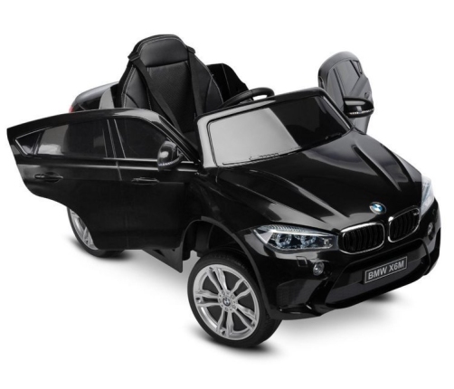 Bērnu Elektroauto ar pulti BMW X6M Black