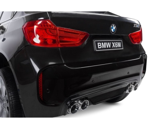 Bērnu Elektroauto ar pulti BMW X6M Black