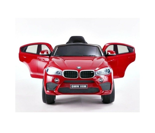 Bērnu Elektroauto ar pulti BMW X6M Red WDJJ2199