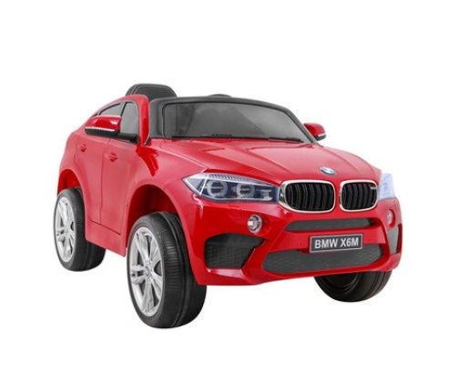 Bērnu Elektroauto ar pulti BMW X6M Red WDJJ2199