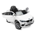 Bērnu Elektroauto ar pulti BMW X6M White Oiled