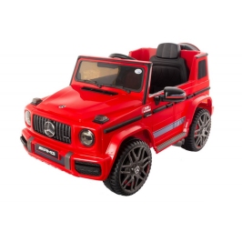 Bērnu Elektroauto ar pulti Mercedes AMG G63 Red