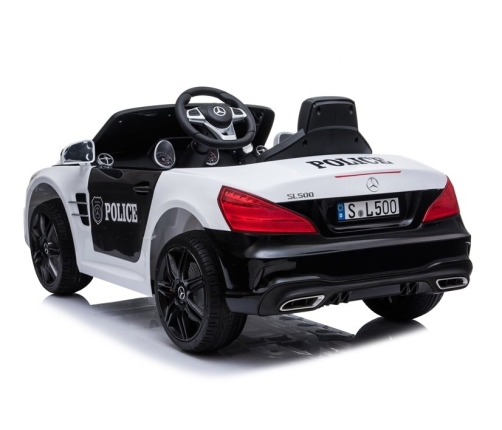 Электромобиль для детей c пультом Mercedes SL500 Police S301