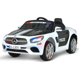 Bērnu Elektroauto ar pulti Mercedes SL500 Police S301