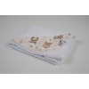 Bērnu frotē dvielis ar kapuci Troll Towel with Hood Owls THFE01