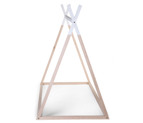 Детская кровать 200x90 см Childhome TIPI COT Natural White