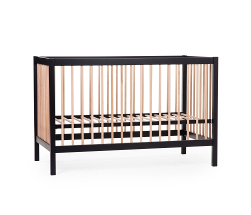 Детская кроватка 60x120 см Childhome Cot 97 Black Natural