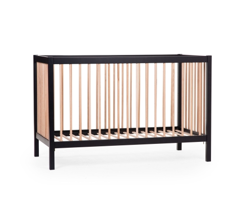 Детская кроватка 60x120 см Childhome Cot 97 Black Natural