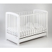 Детская кроватка с ящиком и опускающейся боковиной TROLL Nina Lux White COT-NN0027