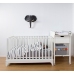 Bērnu gulta-transformeris CHILDHOME White frame Cot Ref 17