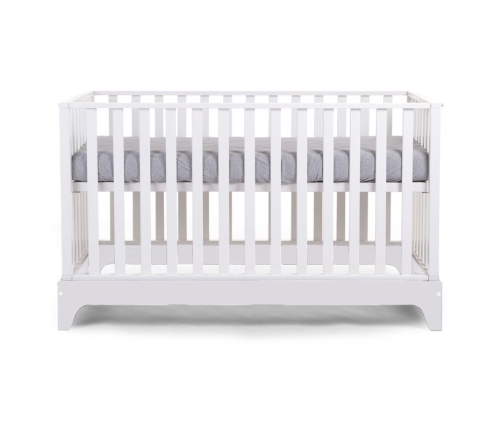 Bērnu gulta-transformeris CHILDHOME White frame Cot Ref 17