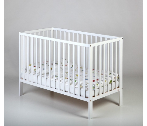 Bērnu gulta TROLL Alva White COT-AL0296