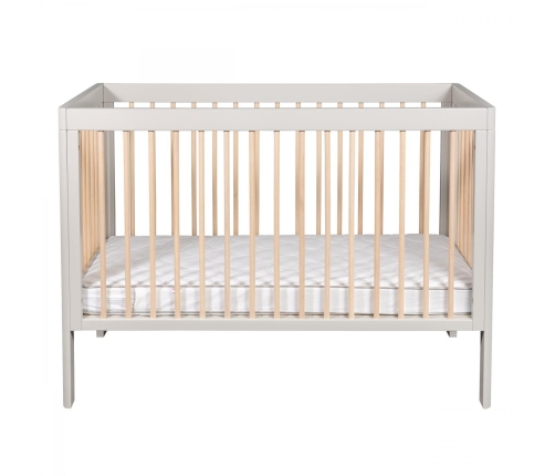 Детская кроватка TROLL Lukas Duo Warm grey / natural COT-LU0514