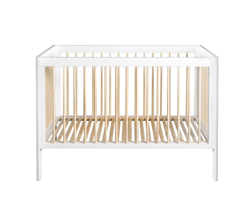 Bērnu gulta TROLL Lukas Duo White / natural COT-LU0514