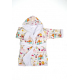 Детский халат с капюшоном Troll Bathrobe Circus ASC-BRCC01-AS-WH