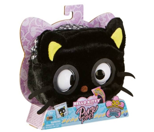 Bērnu interaktīva soma Purse Pets Sanrio Hello Kitty and Friends Chococat