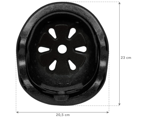 Детский шлем Kidwell Orix Black Mat (48-52 см)