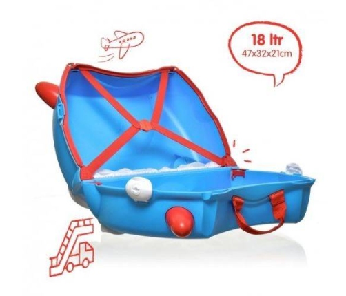 Детский чемодан с колёсиками Trunki Airplane Amelia