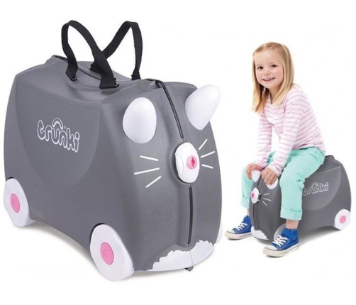 Детский чемодан с колёсиками Trunki Benny cat