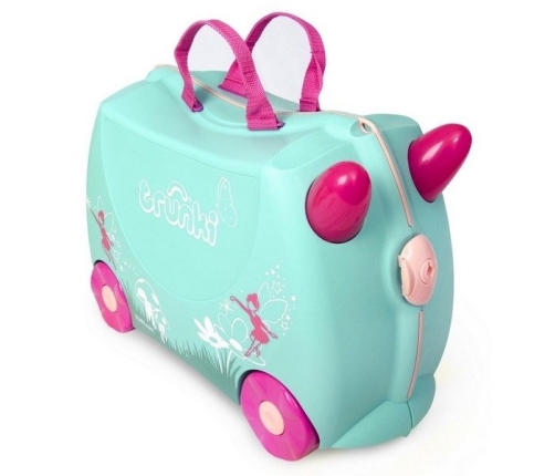 Bērnu koferis ar riteņiem Trunki Flora the Fairy