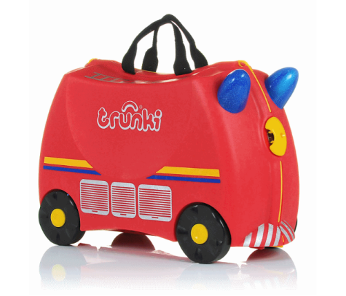 Bērnu koferis ar riteņiem Trunki Frank Fire Truck