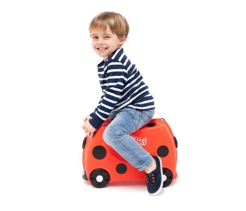 Bērnu koferis ar riteņiem Trunki Ladybug Harley