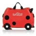 Bērnu koferis ar riteņiem Trunki Ladybug Harley