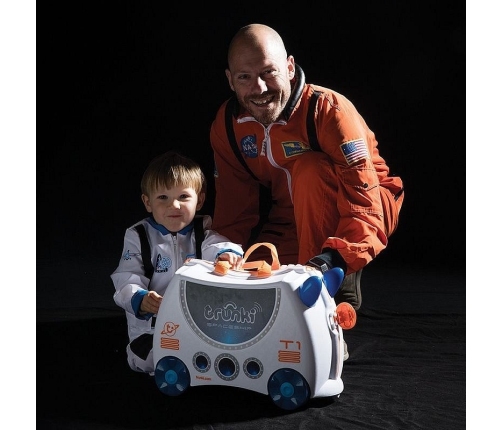 Bērnu koferis ar riteņiem Trunki Skye the Spaceship