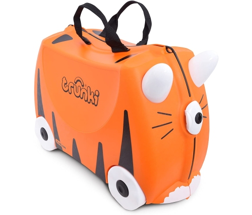 Bērnu koferis ar riteņiem Trunki Tiger Tipu