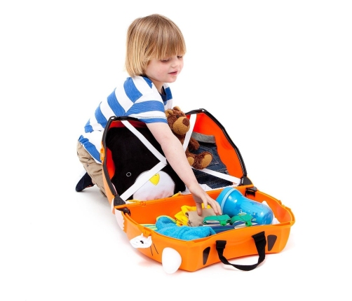 Детский чемодан с колёсиками Trunki Tiger Tipu