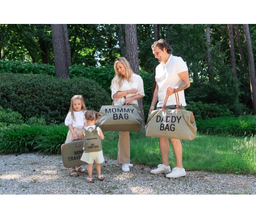 Bērnu koferis Childhome Mini Traveller Canvas Khaki