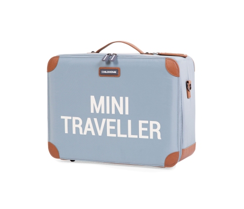 Bērnu koferis Childhome Mini Traveller Grey Off White