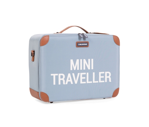 Bērnu koferis Childhome Mini Traveller Grey Off White