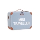 Bērnu koferis Childhome Mini Traveller Grey Off White